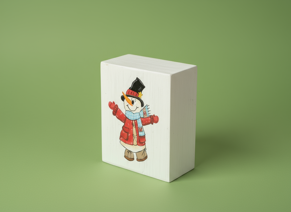 Snowman Block