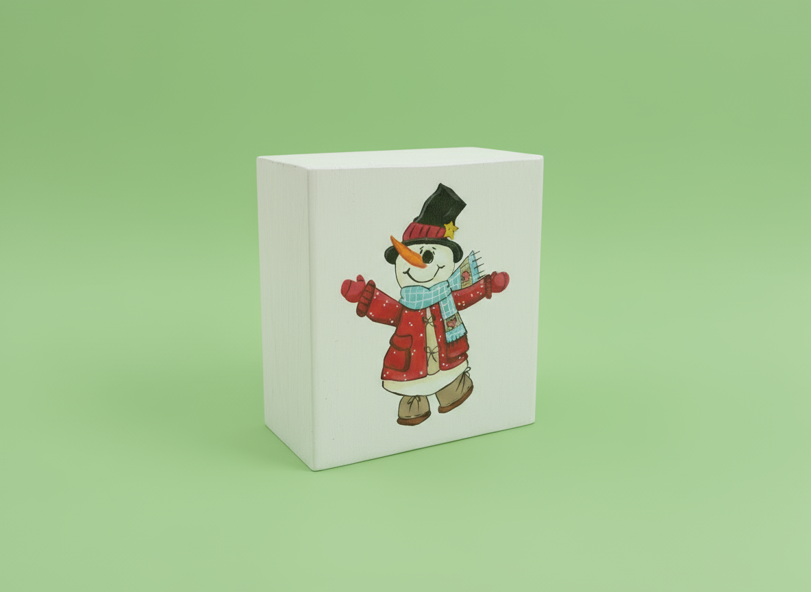 Snowman Block