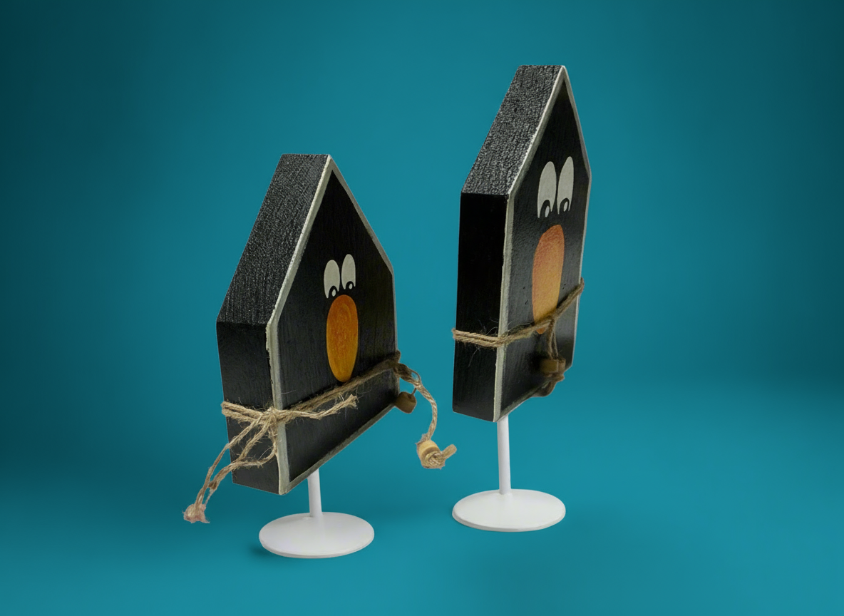 Crows block set of 2