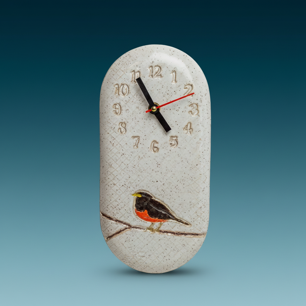 Ceramic Wall Clock