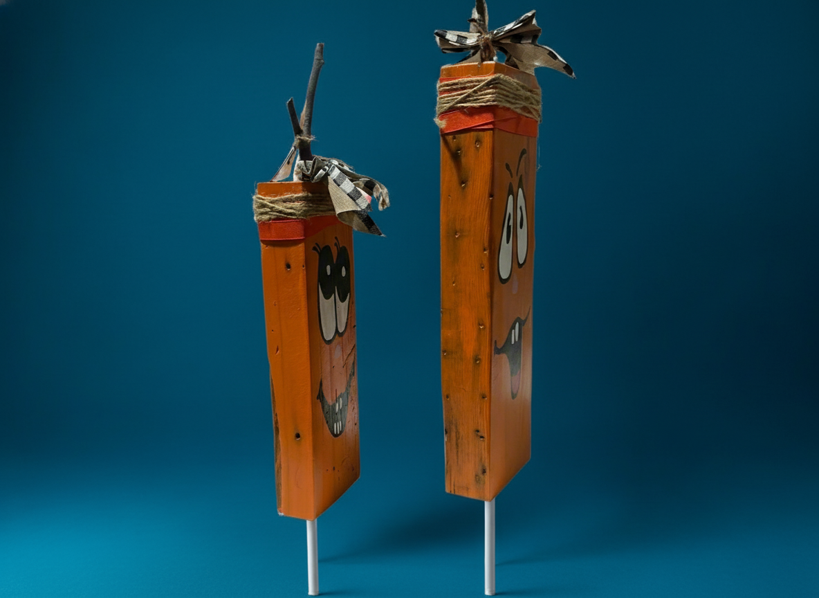 Pumpkin monster set of 2